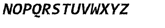 TheSans Typewriter Bold Italic Font UPPERCASE