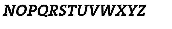 TheSerif Bold Italic Font UPPERCASE