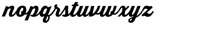 Thirsty Script Extra Bold Font LOWERCASE