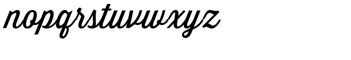 Thirsty Script Regular Font LOWERCASE