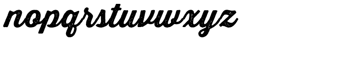 Thirsty Script Rough Bold Font LOWERCASE