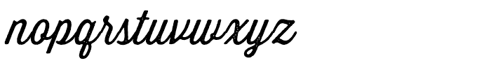 Thirsty Script Rough Light Font LOWERCASE