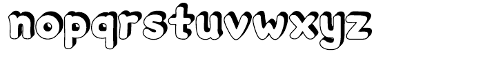 ThreeDee Regular Font LOWERCASE