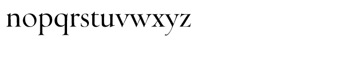 Throhand Roman Font LOWERCASE