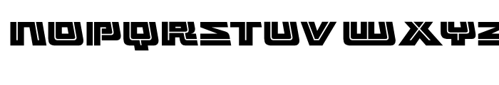 Thrusters Reverse Font UPPERCASE