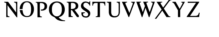 Thymesans Regular Font UPPERCASE