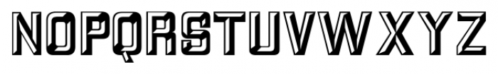 Theatrics JNL Regular Font LOWERCASE