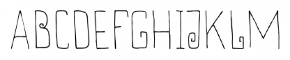 Thievery Regular Font UPPERCASE