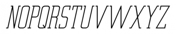 Thinly Disguised JNL Oblique Font LOWERCASE