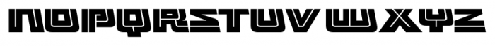 Thrusters Rev Font LOWERCASE