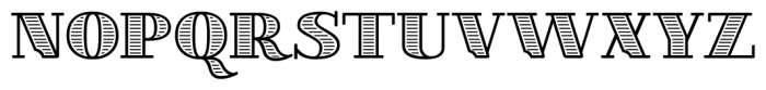 Thurbrooke Regular Font LOWERCASE
