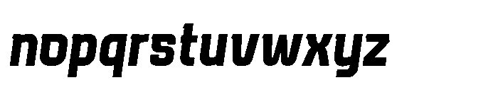 Thaber Blads Alternate Slant Font LOWERCASE