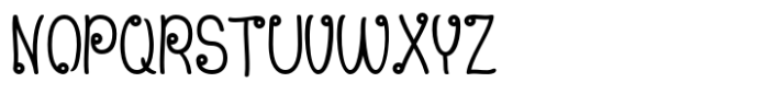 Thailook Font UPPERCASE