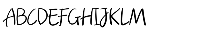 Thakipie Font UPPERCASE