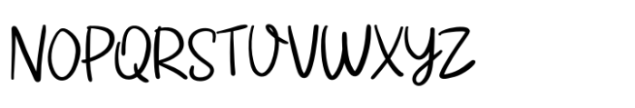 Thakipie Font UPPERCASE