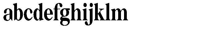 Thalore Black Condensed FONT