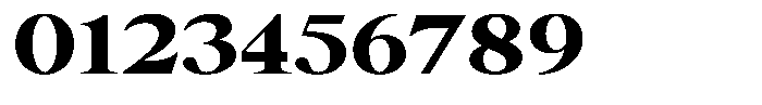Thalore Black Expanded Font OTHER CHARS