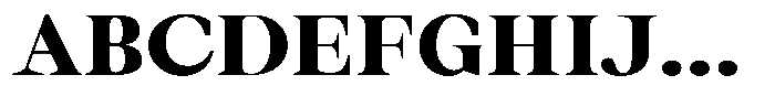 Thalore Black Expanded Font UPPERCASE