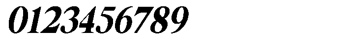 Thalore Black Semi Condensed Oblique Font OTHER CHARS