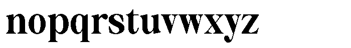 Thalore Black Semi Condensed Font LOWERCASE