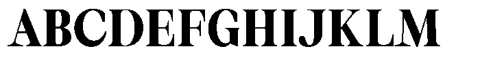 Thalore Black Font UPPERCASE