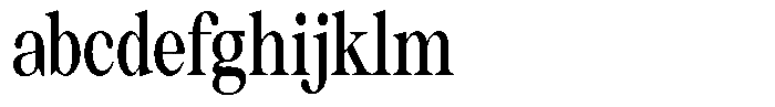 Thalore Bold Condensed FONT