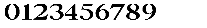 Thalore Bold Expanded Font OTHER CHARS