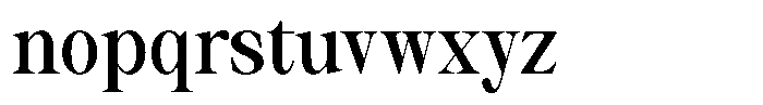 Thalore Bold Semi Condensed Font LOWERCASE