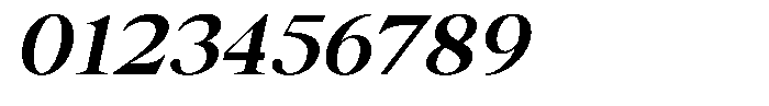 Thalore Bold Semi Expanded Oblique Font OTHER CHARS