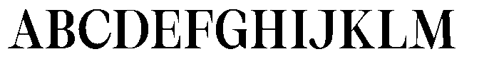 Thalore Bold Font UPPERCASE