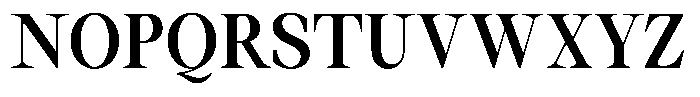 Thalore Bold Font UPPERCASE