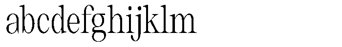 Thalore Condensed FONT