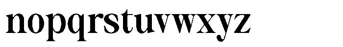 Thalore Extra Bold Semi Condensed Font LOWERCASE