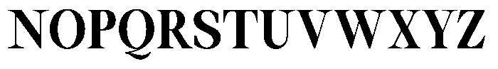 Thalore Extra Bold Font UPPERCASE