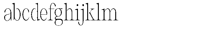 Thalore Extra Light Condensed FONT