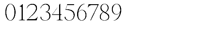 Thalore Extra Light Font OTHER CHARS