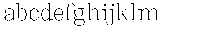 Thalore Extra Light FONT