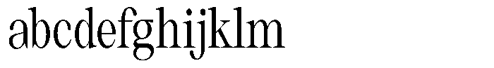 Thalore Medium Condensed FONT