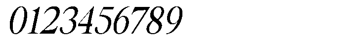 Thalore Medium Semi Condensed Oblique Font OTHER CHARS