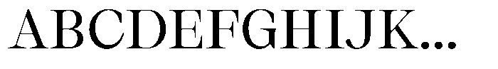 Thalore Medium Semi Expanded Font UPPERCASE
