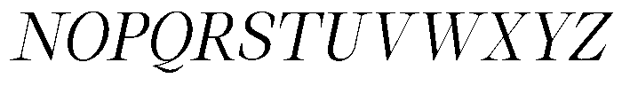 Thalore Oblique Font UPPERCASE