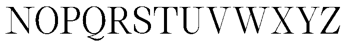 Thalore Regular Font UPPERCASE