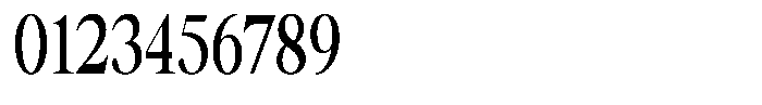 Thalore Semi Bold Condensed Font OTHER CHARS