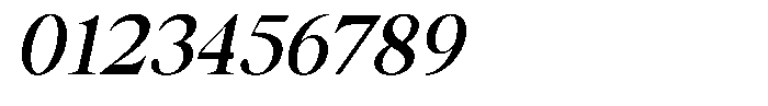 Thalore Semi Bold Oblique Font OTHER CHARS