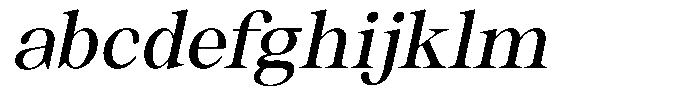 Thalore Semi Bold Oblique FONT