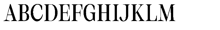 Thalore Semi Bold Semi Condensed Font UPPERCASE