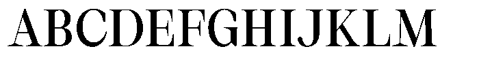 Thalore Semi Bold Font UPPERCASE