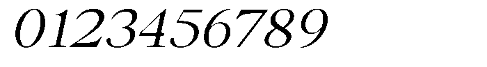 Thalore Semi Expanded Oblique Font OTHER CHARS