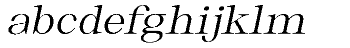 Thalore Semi Expanded Oblique FONT