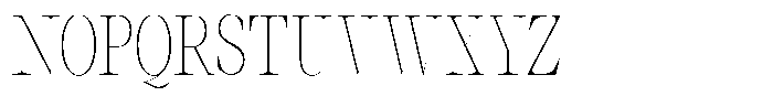 Thalore Thin Condensed Font UPPERCASE